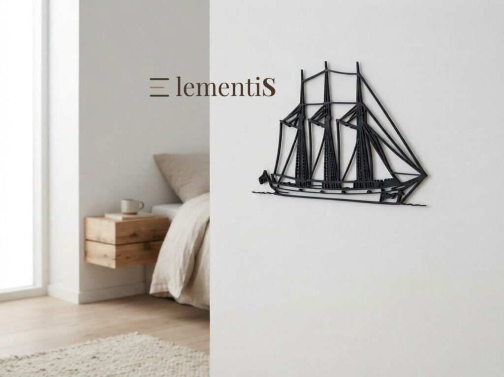 Decoração de Parede · Barco BTS · Swim