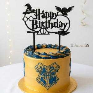 Topo de Bolo Harry Potter · Ícones Mágicos