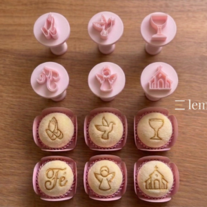Kit Carimbos Religioso · Brigadeiro · 6 Designs