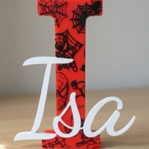 Letra Decorativa · Homem Aranha