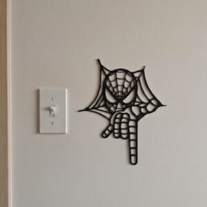 Quadro Decorativo · Homem Aranha Teia