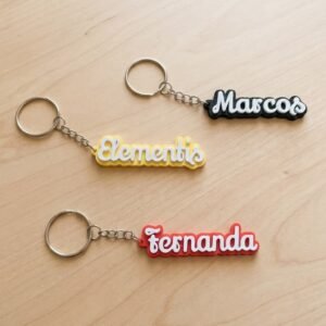Porta-Chaves · Nome Personalizado