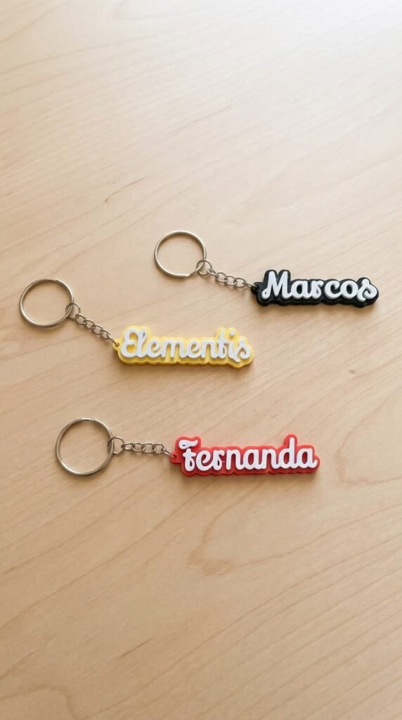 Porta-Chaves · Nome Personalizado