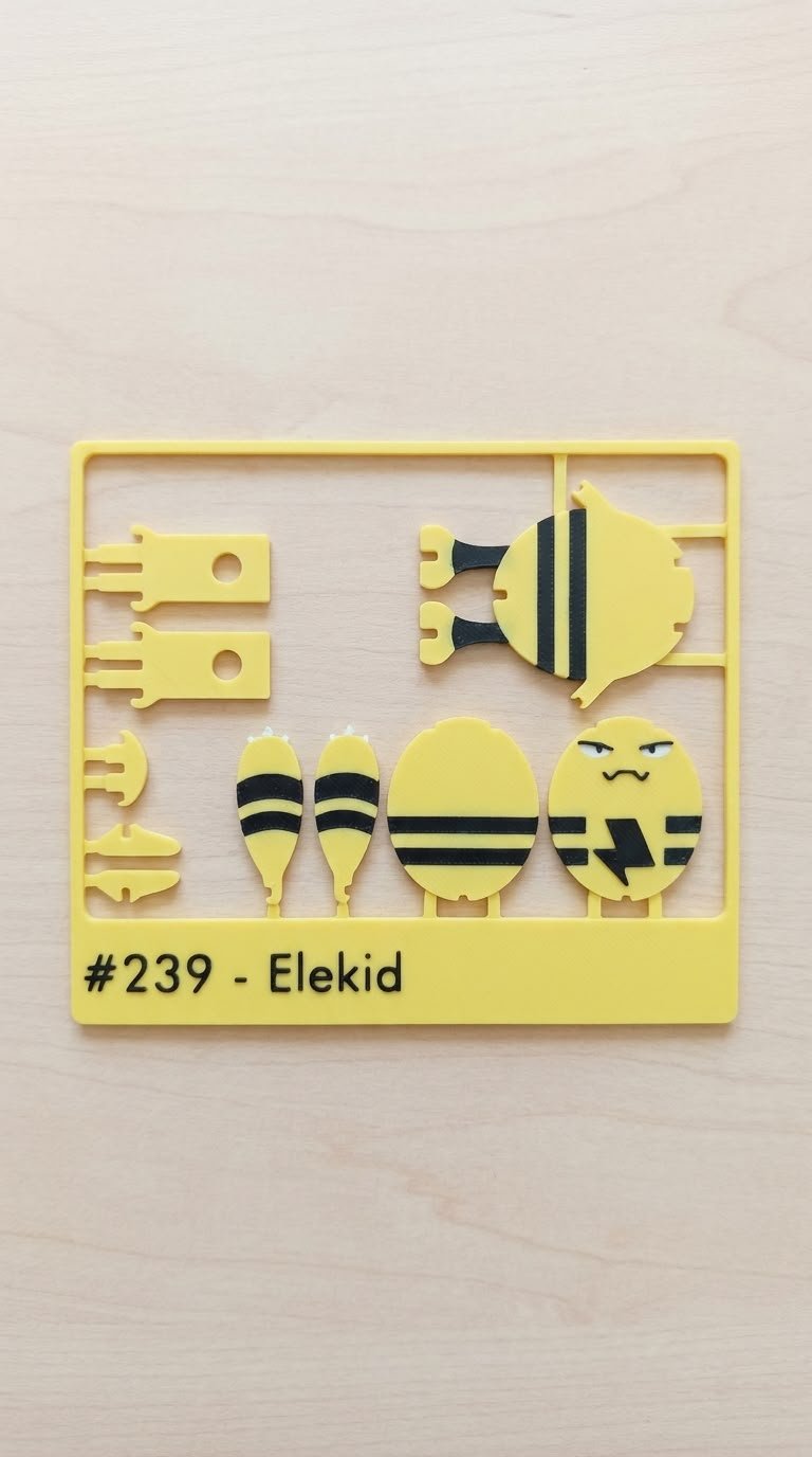Kit Card Pokémon #239 - Elekid - Imagem 2