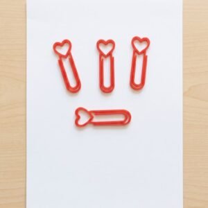 Clips Marcadores de Página · Coração