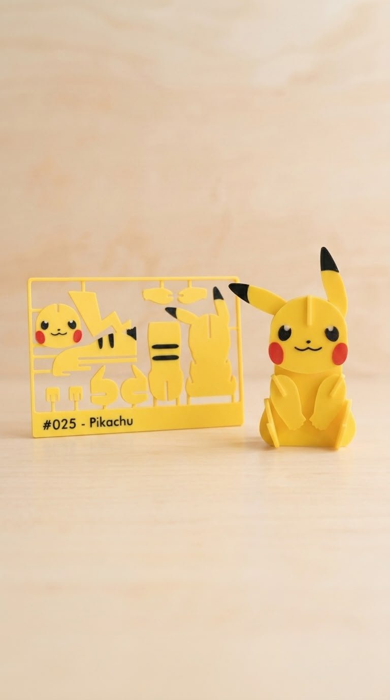 Kit Card Pokémon #025 - Pikachu
