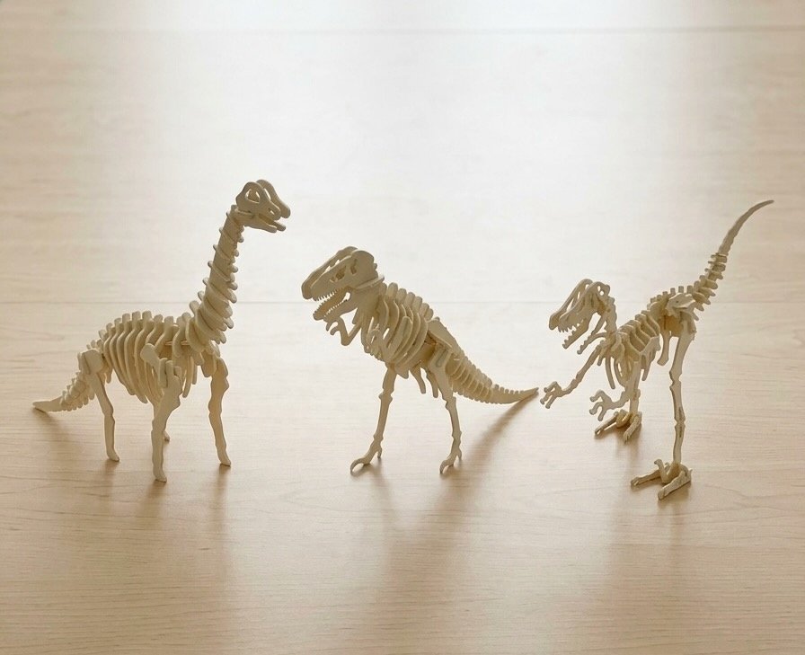 Kit Card · Esqueleto de Dinossauro